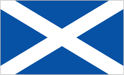 image of scottish national flag "st. andrew’s saltire"